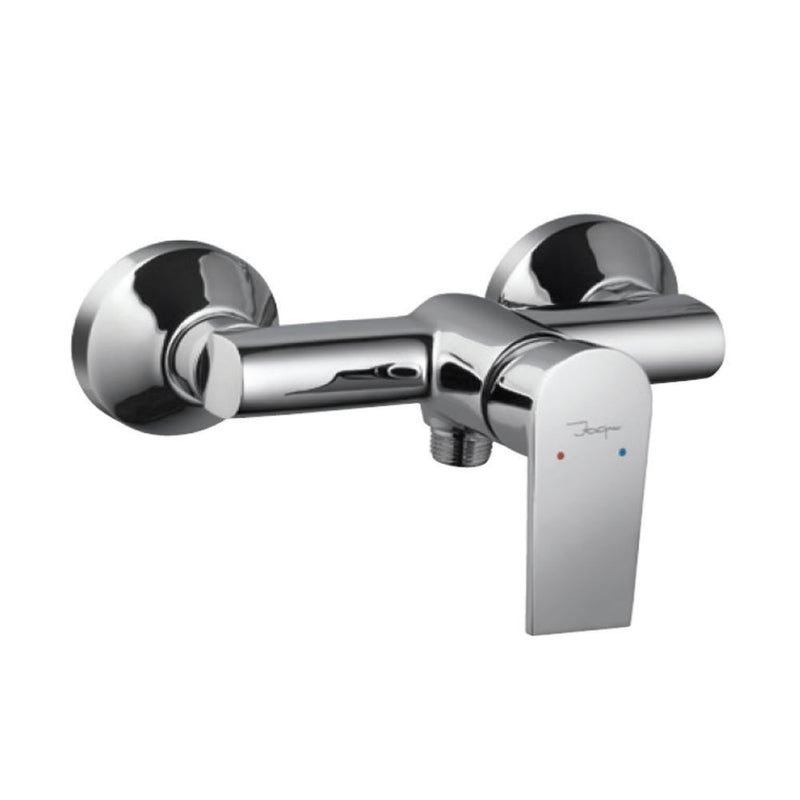 Jaquar Aria ARI-CHR-39149 Single Lever Exposed Shower Mixer for Connection to Hand Shower with Connecting Legs & Wall Flanges